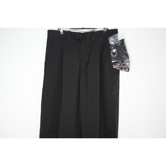 Bare Knuckles Mens 34 x 30 Oversized Pleated Wide Leg Trouser Pants NEW R1651 - Picture 2 of 7